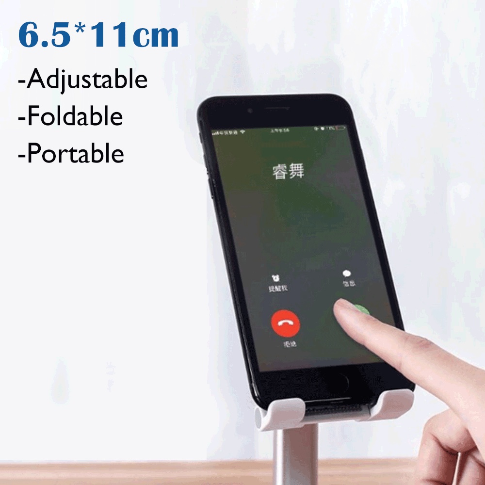 Giá Đỡ Điện Thoại Để Bàn Có Thể Gập Lại Cho IPhone IPad Tablet