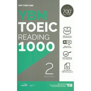 Sách - ybm actual toeic reading 1000 - 2