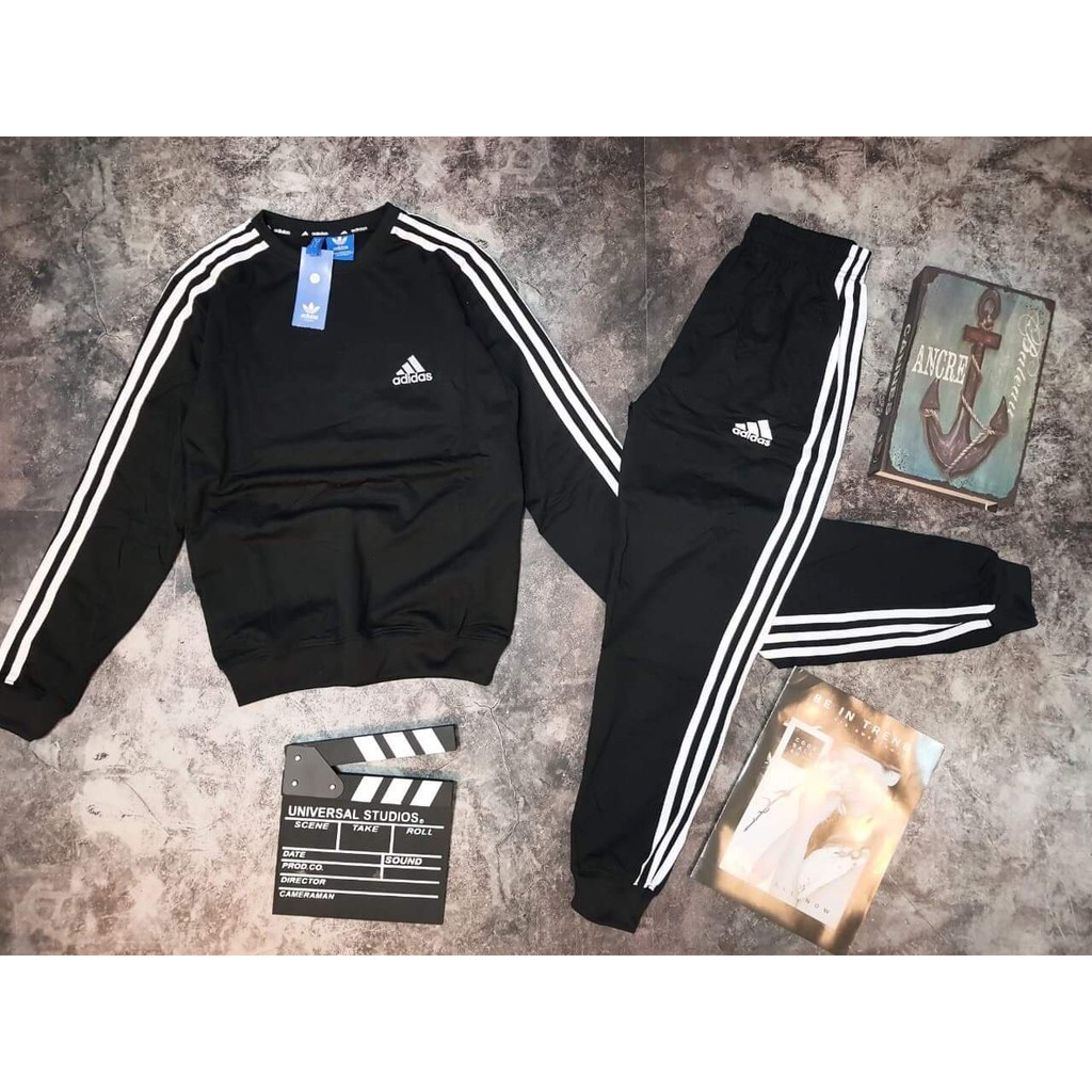 FLASH SALE ! Bộ Nỉ Nam Thể Thao Cao Cấp Adidas