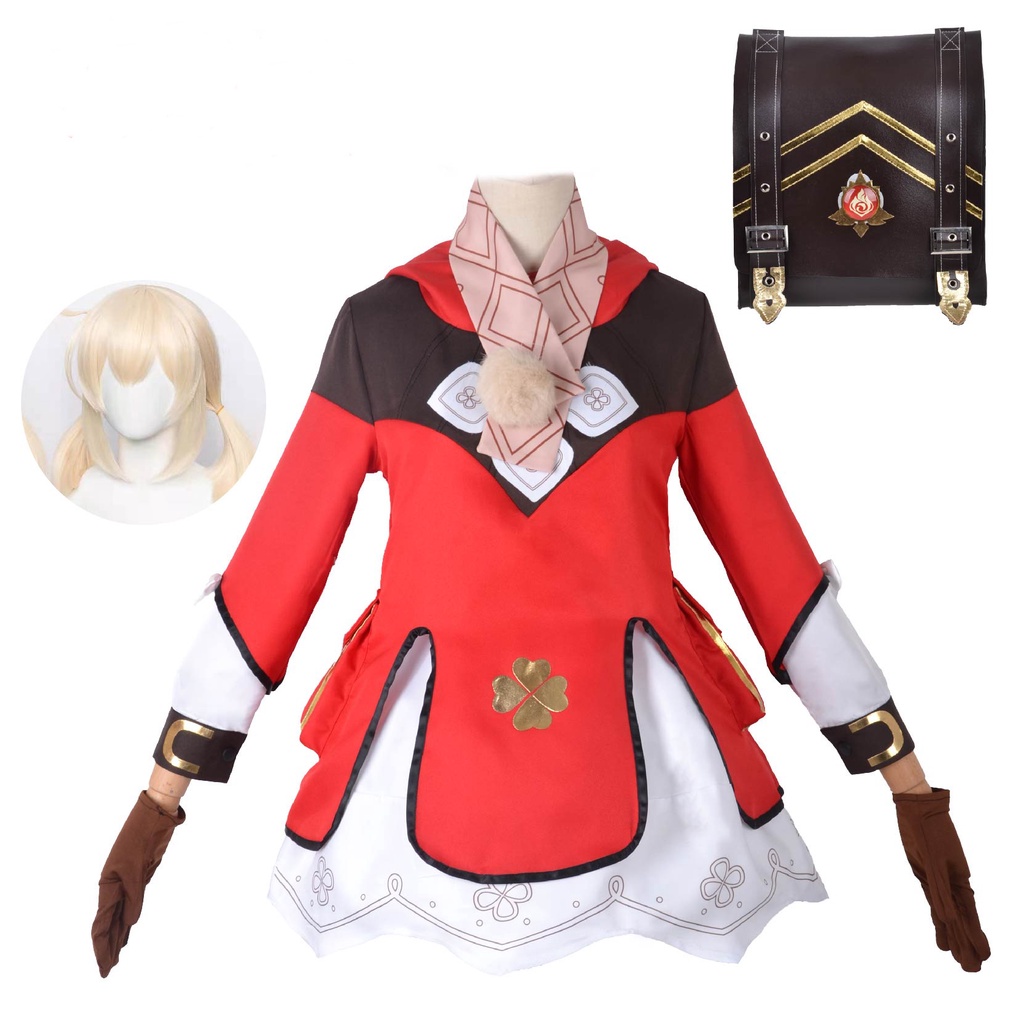 Genshin Impact Vớ Đỏ klee Cosplay Nhân Vật Game Loli Dễ Thương