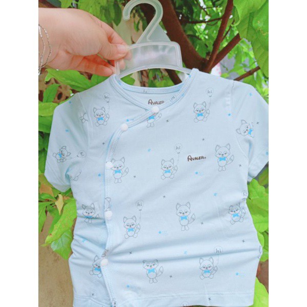 Áo sơ sinh dài/cộc Avaler size 0/3,3/6m sợi tre mịn,mát