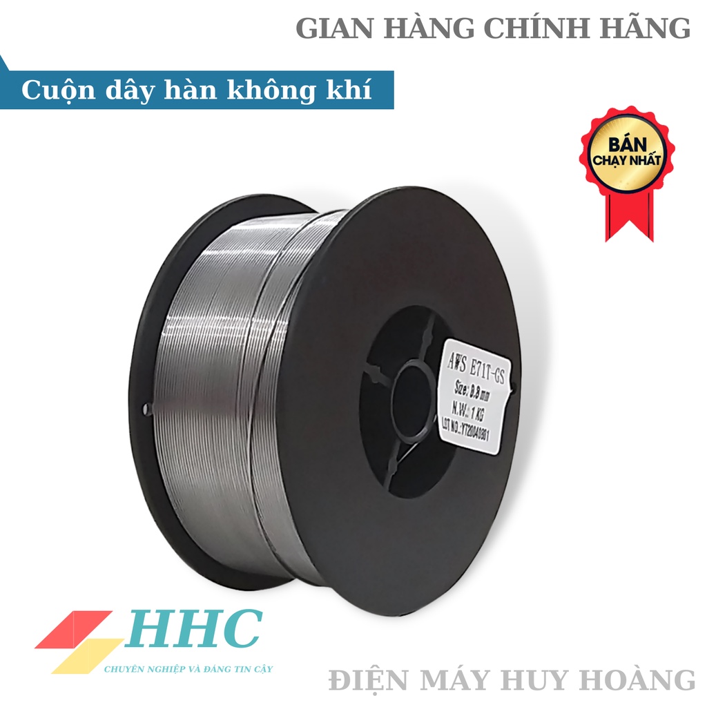 Cuộn dây hàn MIG 1kg không dùng khí cho máy hàn mic mini