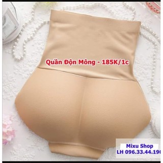 quần độn mông - nâng mông cạp cao gen bụng