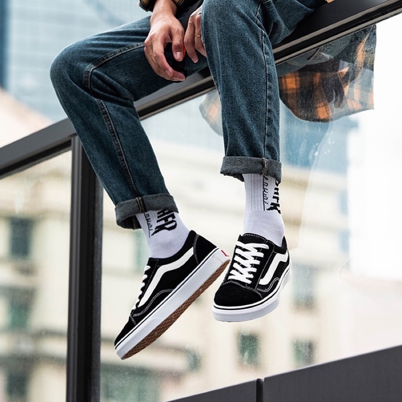 [CHÍNH HÃNG] Giày Vans Old Skool Classic Black White