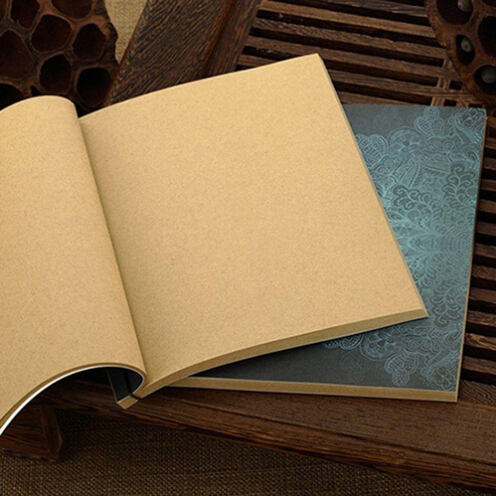 PISTA Sổ Tay Bằng Giấy Kraft Phong Cách Cổ Điển