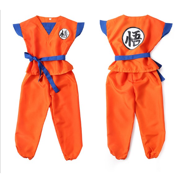 Bộ đồ Sôn gô ku Dragon Ball cho trẻ em