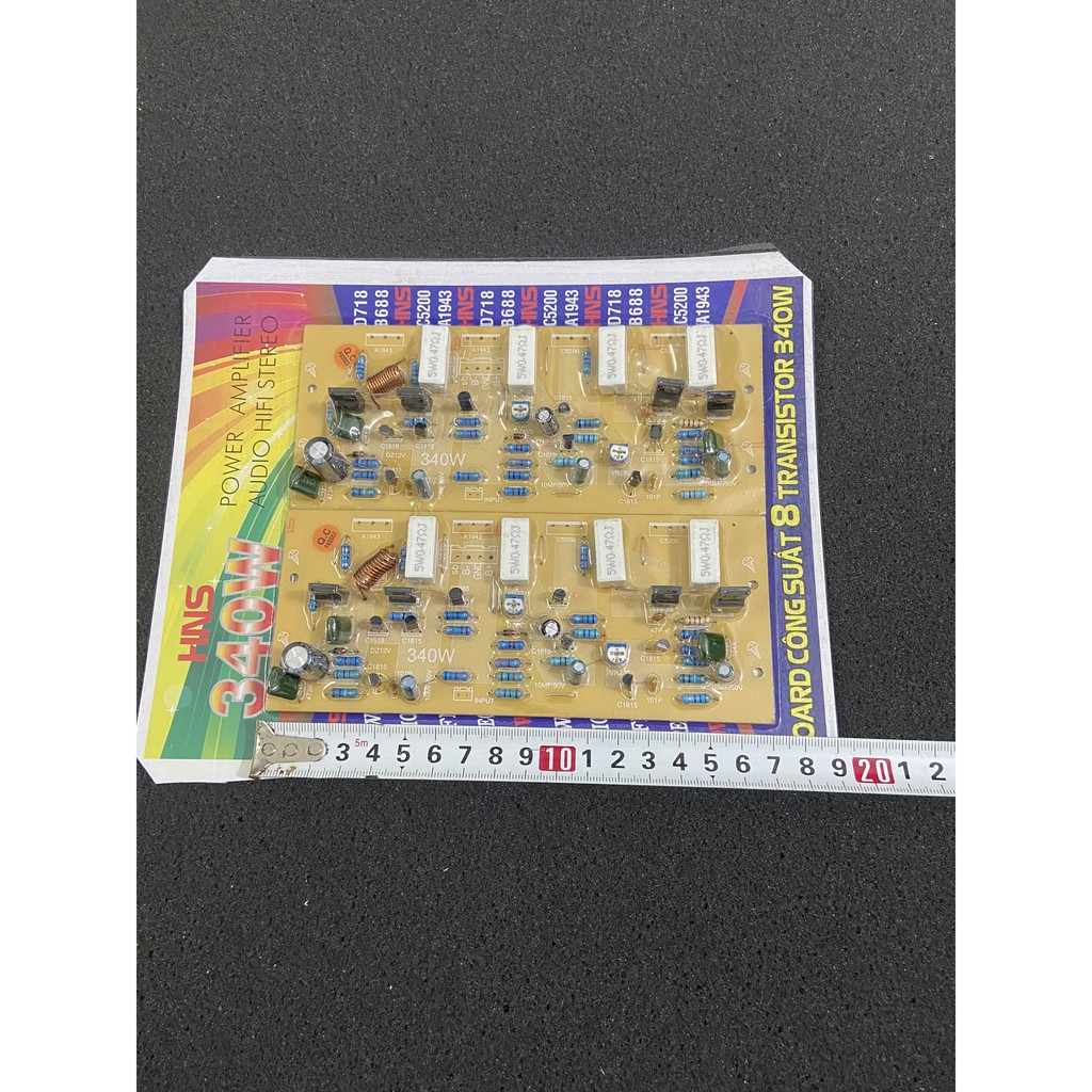 Mạch công suất amply 8 sò giá rẻ