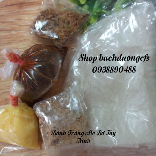 10 bịch bánh tráng Me Bơ siêu ngon - Thế Giới Bánh Tráng