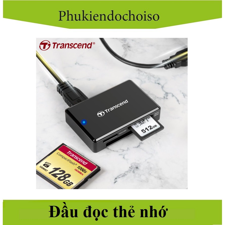 Đầu đọc thẻ Micro SD, SD, CF, CFast