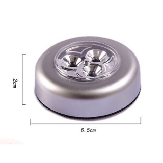 Bóng đèn 3 led dán tường dùng pin Aaa