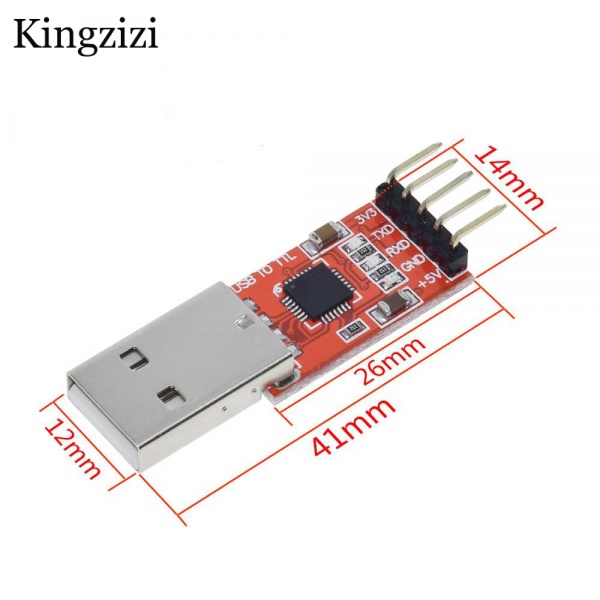 1 Mô Đun Chuyển Đổi cp2102 USB Sang TTL serial UART STC pl2303