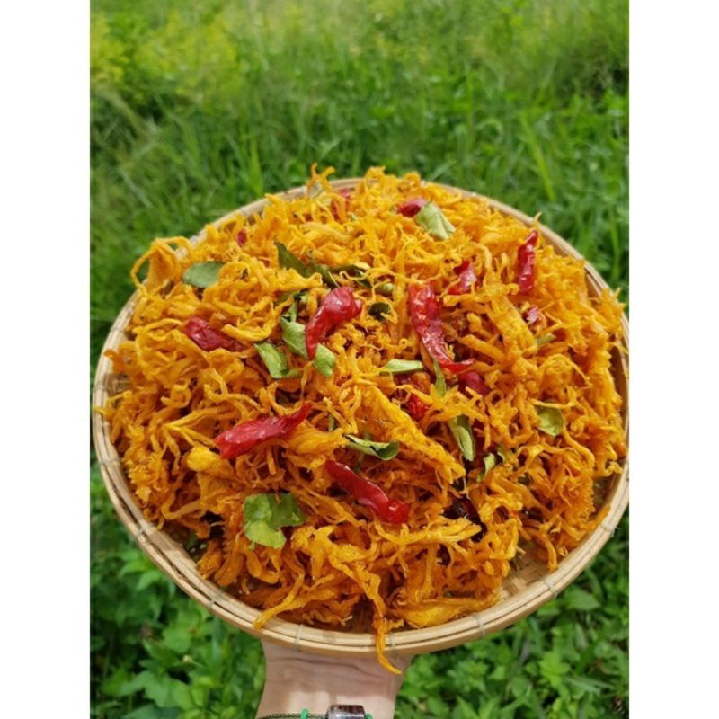 [500g ] Khô Gà Lá Chanh Xé Cay ăn là mê -Thế Giới Đồ Ăn Vặt- Ăn Vặt Hà Nội 96 | BigBuy360 - bigbuy360.vn