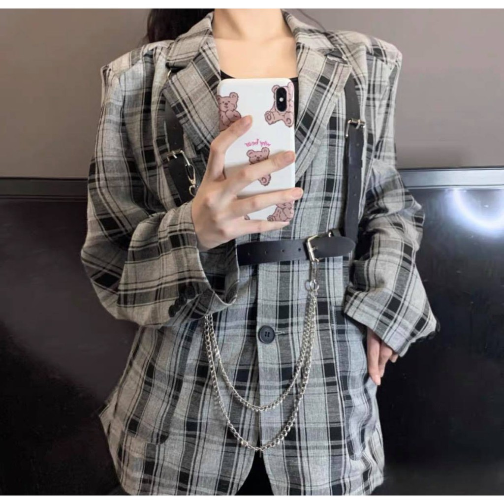 [Phụ kiện Dây xích đôi mix đồ cá tính HARIQUEEN