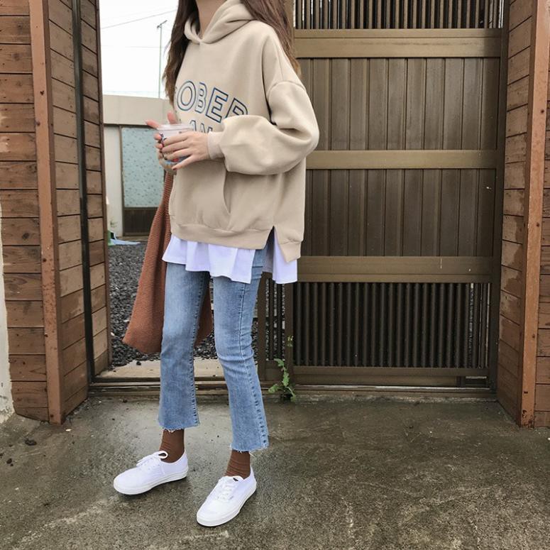 Áo hoodies cao cấp ASOBER MAN nỉ ngoại M059 xẻ 2 tà form khổng lồ | BigBuy360 - bigbuy360.vn