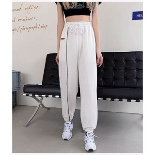 Quần Jogger nỉ quốc dân dáng dài kẻ một sọc bo chun