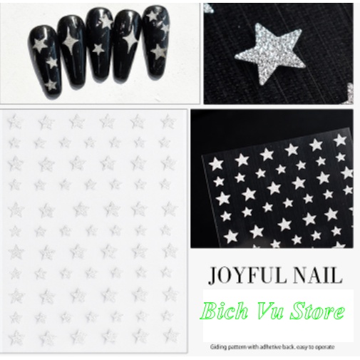 Sticker dán móng 3D