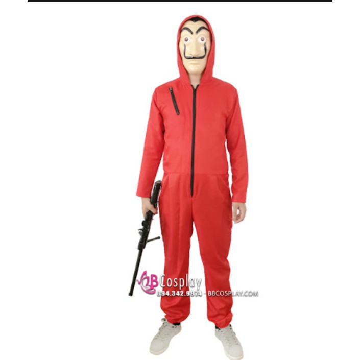 Quần áo phi vụ triệu đô money heist