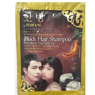 Gói gội tóc là đen Back Hair Shampo/Tigi