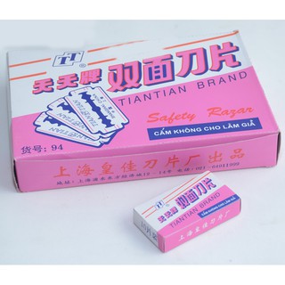 20 Hộp Lưỡi Lam Đen TianTian Loại 1