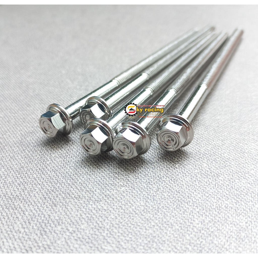 Ốc nắp tròn inox 304 gắn cho DR Wave RS