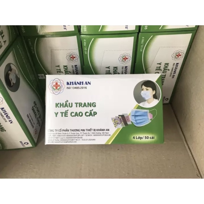 Khẩu trang y tế 4 lớp Khánh An