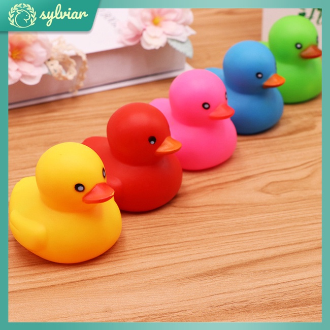 Vịt Cao Su Đồ Chơi Bằng Nhựa Cho Bé Chơi Khi Tắm