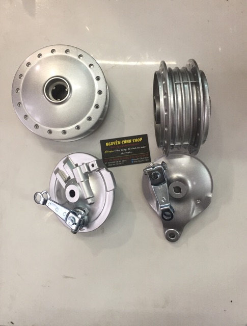 Đùm trước sau + má đùm,xe dream ,wave