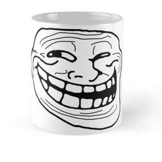 Ly Cốc sứ có quai hình Troll Face Meme