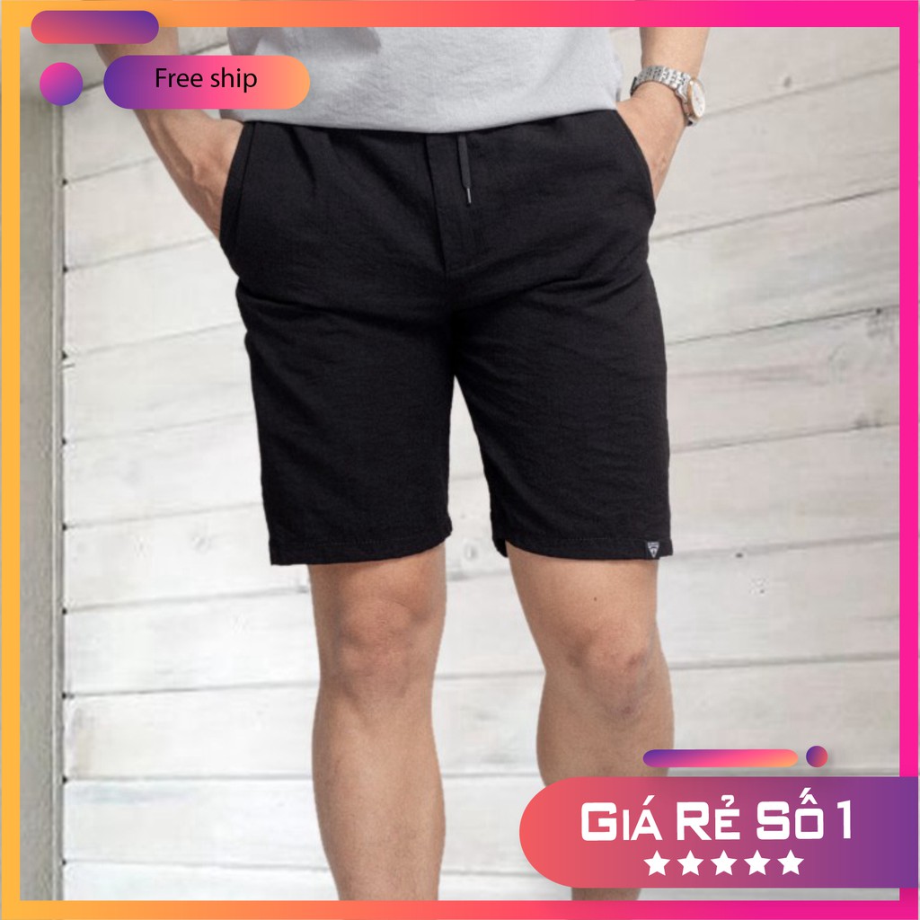 Quần Đùi Nam, Quần Đũi Nam (Đen) Hot Trend Mẫu Mới