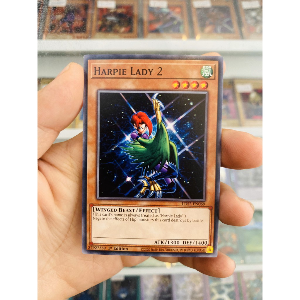 Thẻ Bài YugiOh! Mã LDS2-EN069 - Harpie Lady 2 - Common - 1st Edition