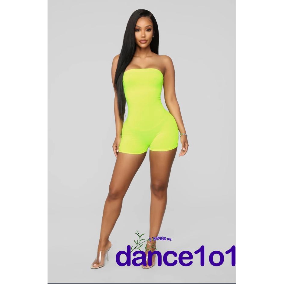 Áo liền quần ngắn dáng ôm vừa vặn thời trang hè cho nữ