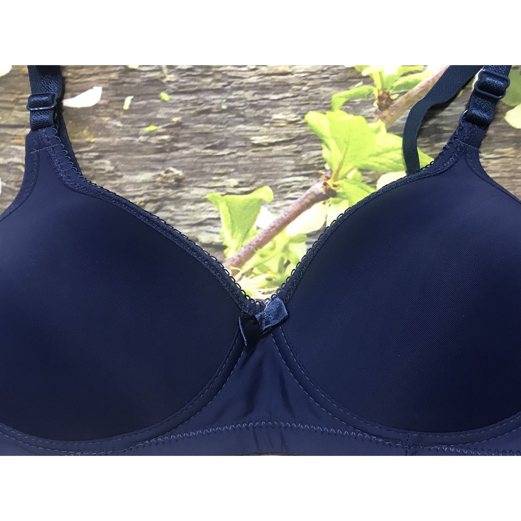 Áo lót nữ không gọng không đệm mút, áo ngực trơn mát mền Thái Lan Sister hood 643, Leblur | BigBuy360 - bigbuy360.vn