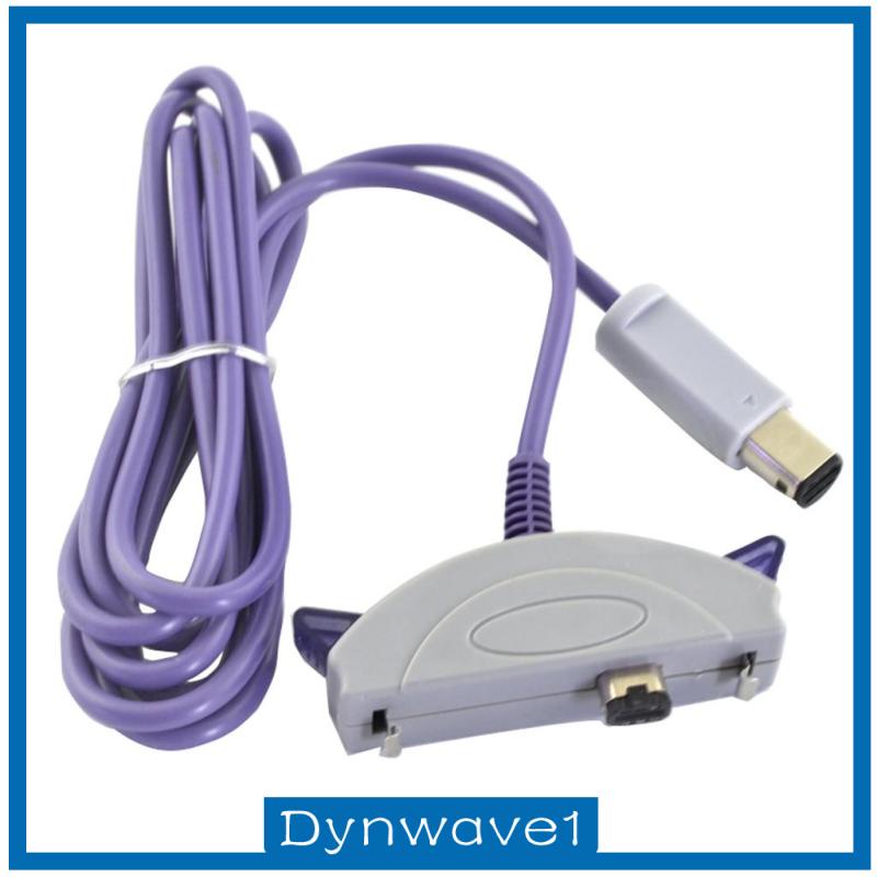 [DYNWAVE1] 5.9ft Link Cable Cord for Gameboy Advance to for GameCube Purple