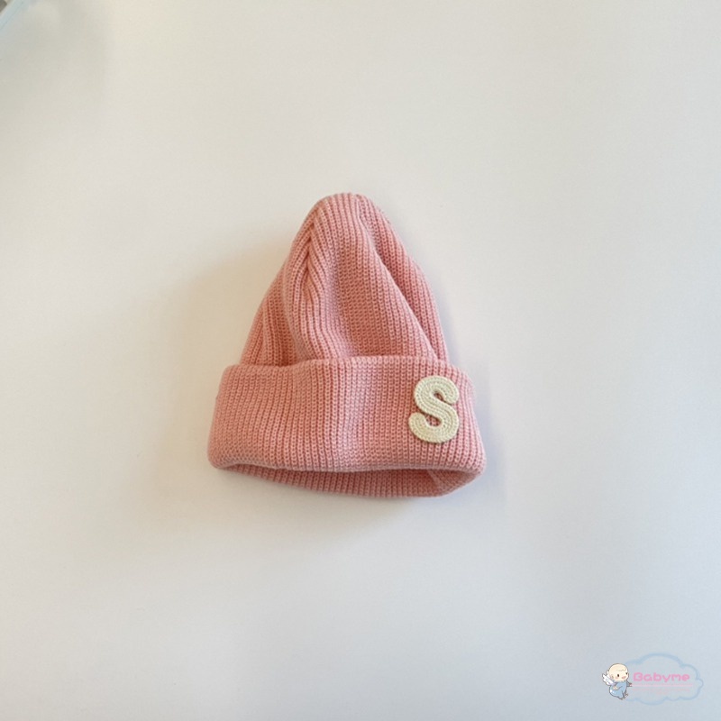 Mũ Beanie Dệt Kim Co Giãn Giữ Ấm Cho Bé