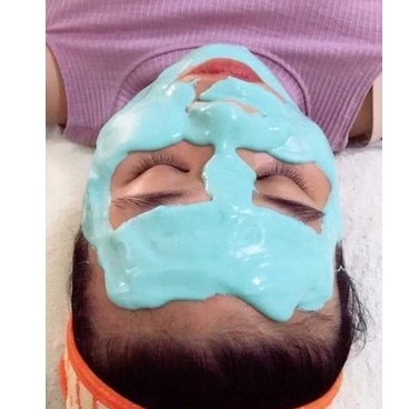 1kg mặt nạ hoa hồng collagen, bạc hà dẻo handmade