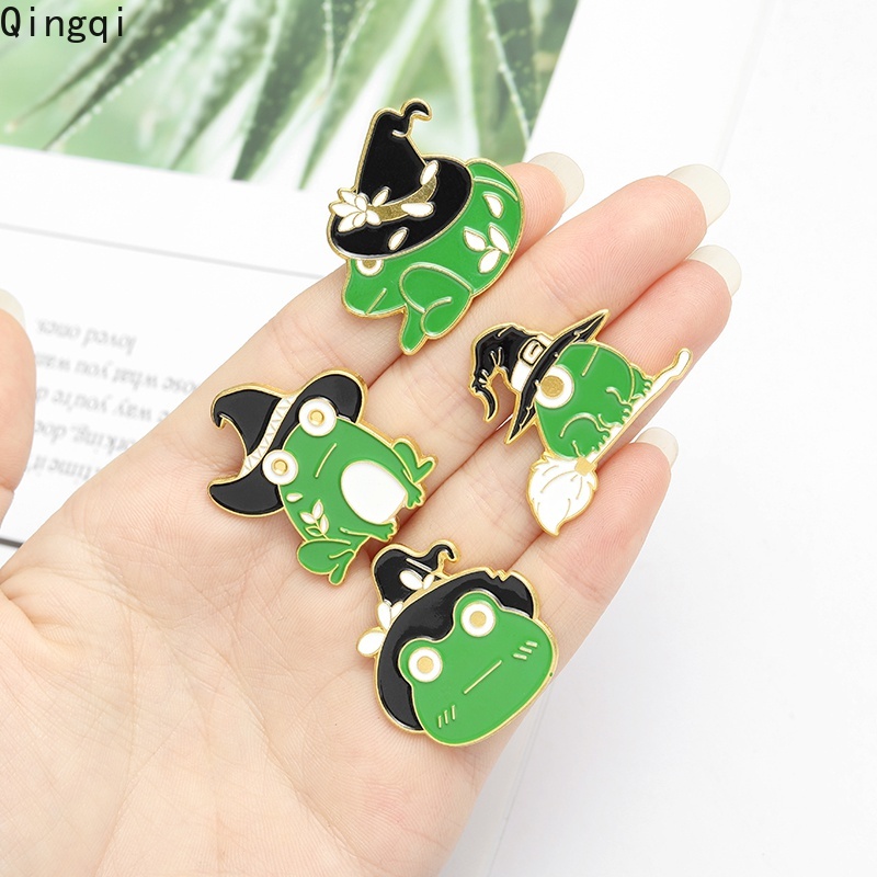 Trâm cài áo Miss Zoe hình ếch hoạt hình xinh xắn