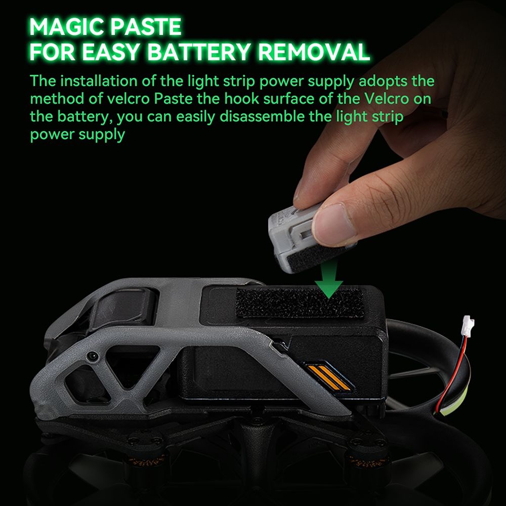 BORAG Dây Đèn Led Nhiều Màu Trang Trí Cho Drone DJI Avata