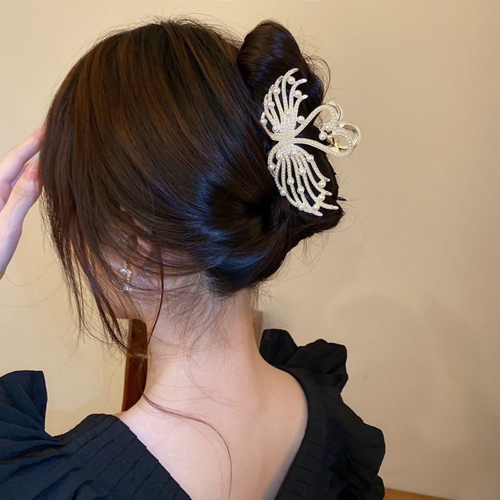 Kẹp Tóc Càng Cua Hình Thiên Nga Cho NữKẹp Tóc Hình Cá Mập Dễ Thương Xinh Xắn Cao Cấp