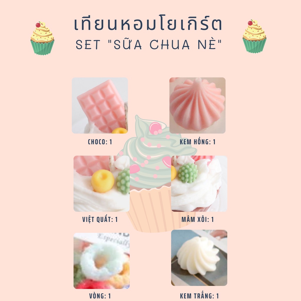 [ Độc Quyền ] SET TỰ LÀM NẾN THƠM Tại Nhà Tự Chọn Mùi | Oube Candle NT61