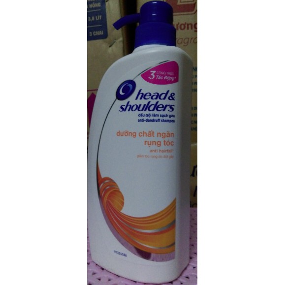 Dầu gội Head &amp; Shoulders 650g ngăn rụng tóc