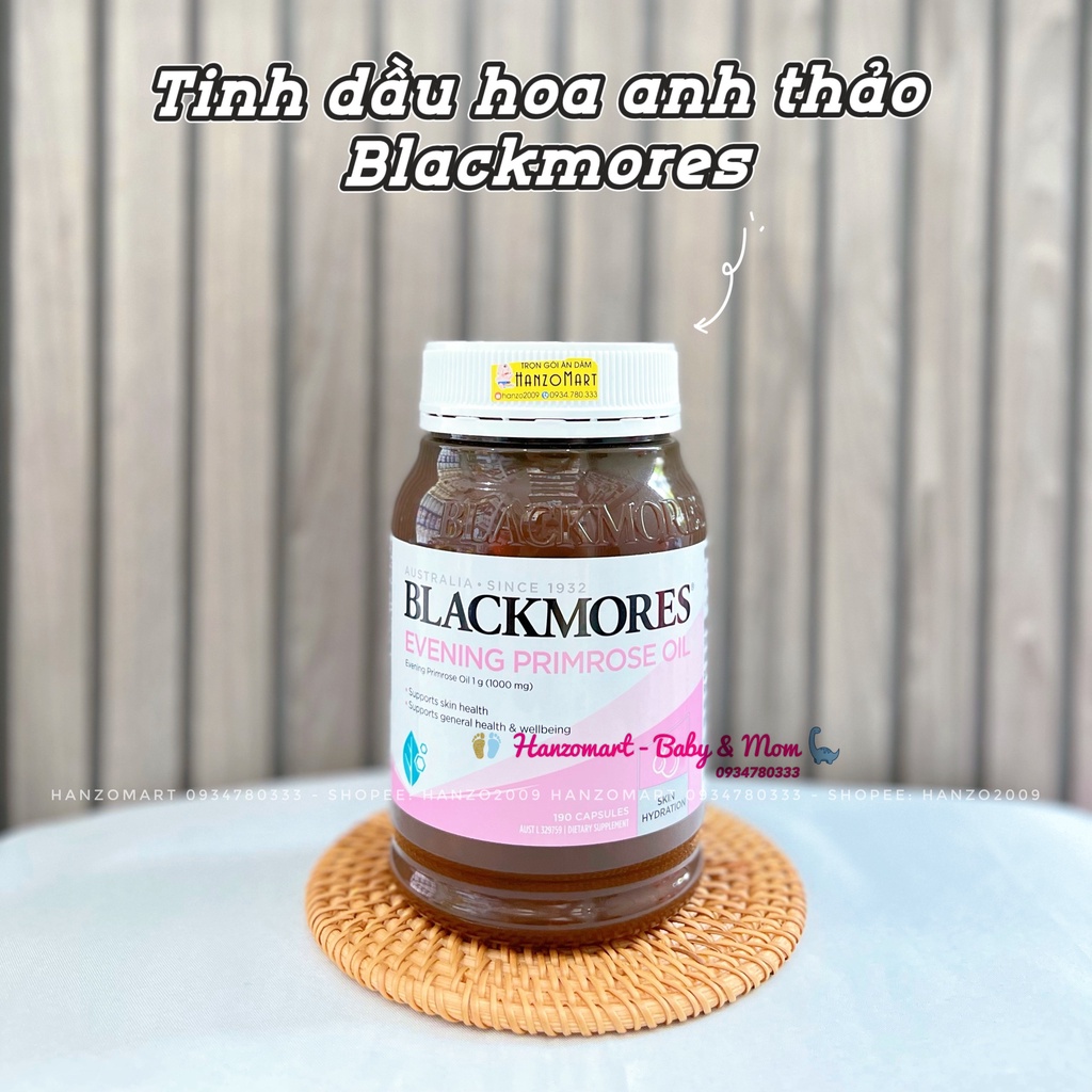Tinh dầu hoa anh thảo Blackmores 190v - Ú𝐂