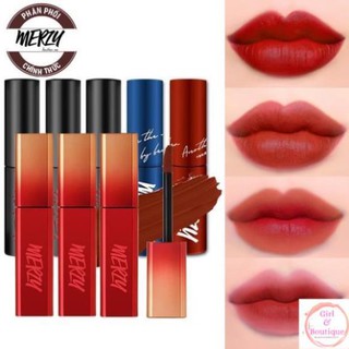 [NEW][V1-V12 VỎ ĐEN][V13-V18 VỎ VÀNG] Son kem lì Merzy The First Velvet Tint 4,5g
