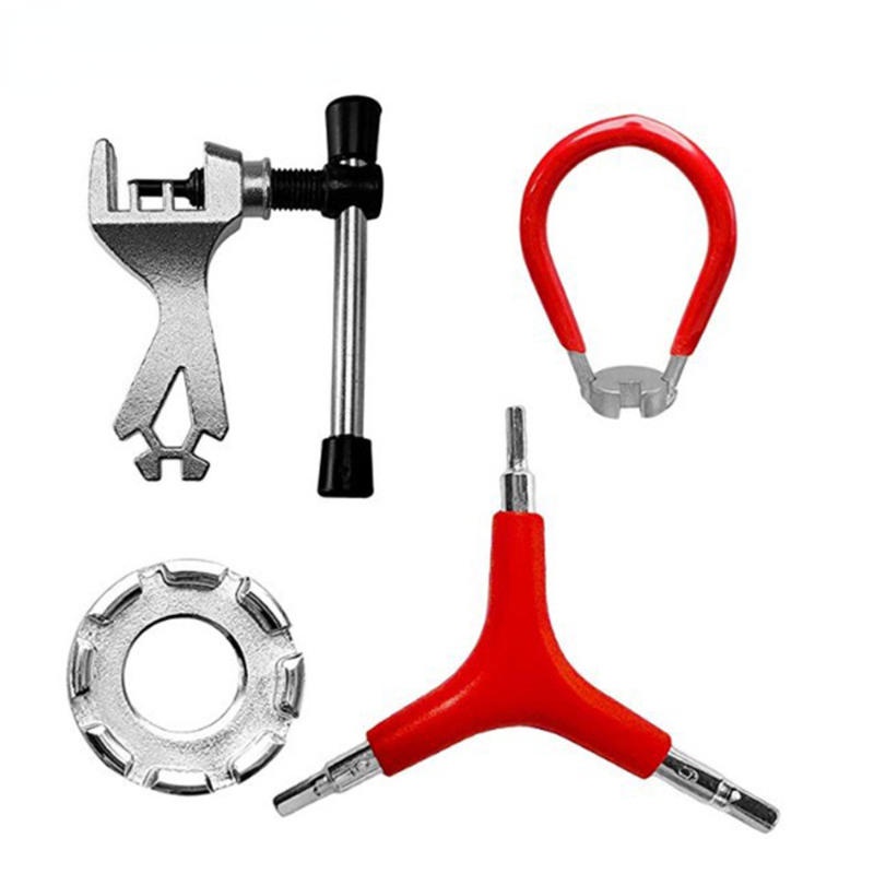 Bộ Cờ Lê 8 Cổng Bằng Thép chrome Điều Chỉnh Dây Cho Xe Đạp Leo Núi Lammcou