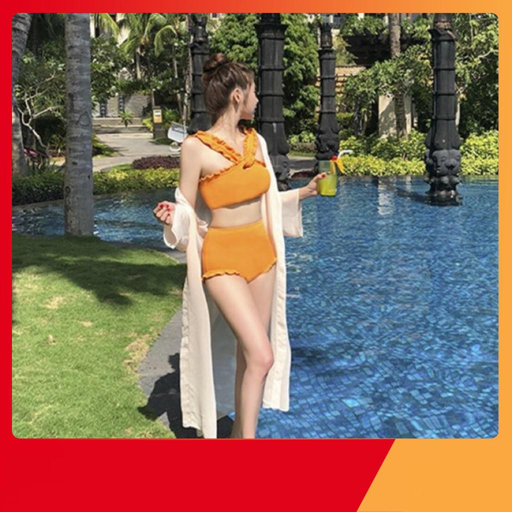 [Sale mạnh]Bikini bộ bơi nữ hai mảnh viền bồng bềnh quyến rũ | BigBuy360 - bigbuy360.vn