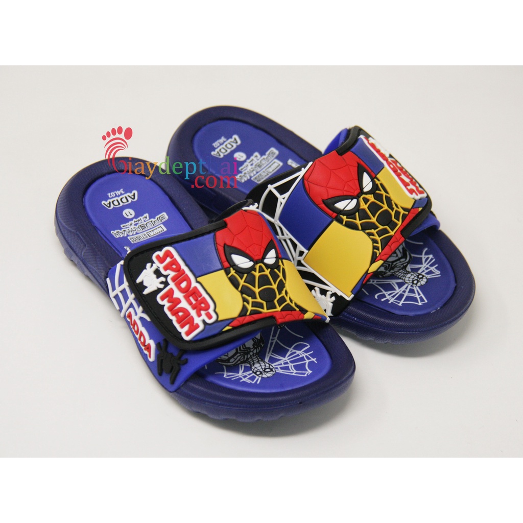 Dép cho bé trai Siêu Nhân Người Nhện Spiderman Thái Lan Adda 34L02