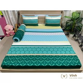 Bộ Drap Giường Thun Lạnh Ý 5D