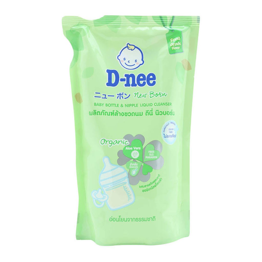 Nước Rửa Bình Sữa D-nee Organic Aloe Vera Túi 600ml