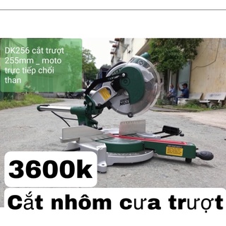 Máy cắt nhôm trượt dekton 256 2000w siêu êm ai chính hãng dekton giá tốt mới nhất 2023