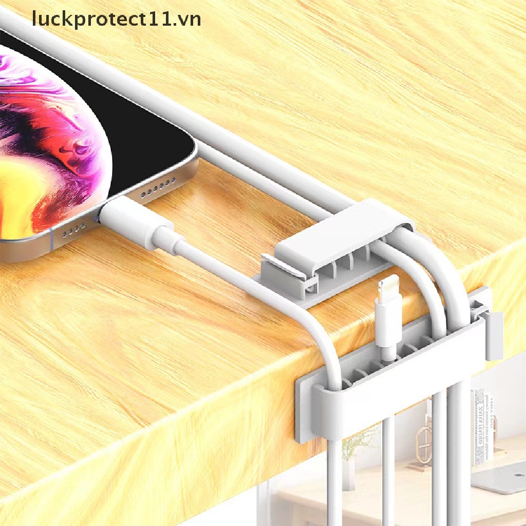 * 3c &amp; Mới * Giá Đỡ Cố Định Dây Cáp USB Để Bàn Sắp Xếp Gọn Gàng Bảo Vệ Chuột.