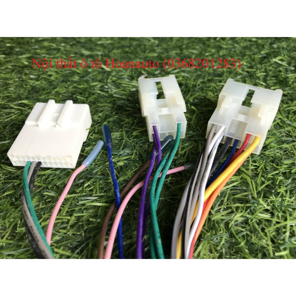 Dây Rắc Nguồn, Âm thanh, Cho Đầu CD và DVD ô tô - 20 pin  và rắc cái Toyota